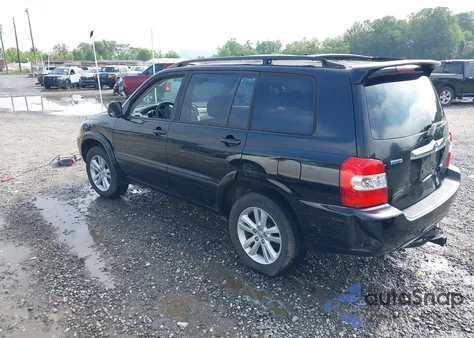 2006 Toyota Highlander Hybrid V6 from USA, damaged, VIN JTEDW21A860006779